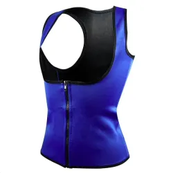 FitnessNeoprene body shaper chaleco con cremallera