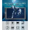 Din 2Radio de coche Bluetooth - DIN 2 - 7'' pantalla táctil LCD - reproductor MP3-MP5 - USB - MirrorLink
