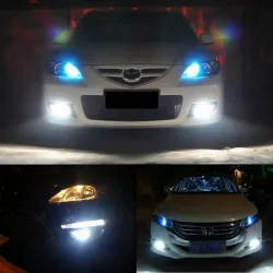 H3DC 12V H3 bombilla LED niebla coche luz 2 piezas