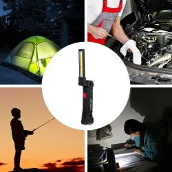 COB LED torch - USB rechargeable - with hanging hookSurvival tools