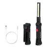 COB LED torch - USB rechargeable - with hanging hookSurvival tools
