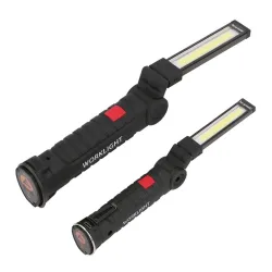 COB LED torch - USB rechargeable - with hanging hookSurvival tools