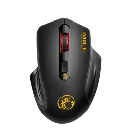 MouseRatón óptico inalámbrico 2.4GHz USB 3.0 2000DPI ajustable