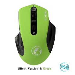 MouseRatón óptico inalámbrico 2.4GHz USB 3.0 2000DPI ajustable