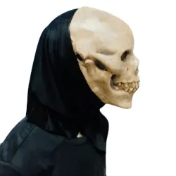 PartySkull - máscara de látex de cara completa para halloween
