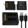 AHDBT-501 battery - three & dual ports USB charger for GoPro 7 /6 / 5 Action CameraBattery & Chargers
