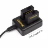 AHDBT-501 battery - three & dual ports USB charger for GoPro 7 /6 / 5 Action CameraBattery & Chargers