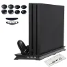 Playstation 4 Pro - vertical stand - cooling fan - charging station - USB HubChargers