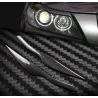 PegatinasPegatinas de cejas de coche para 2005 - 2011 BMW E90 E91 4DR - fibra de carbono