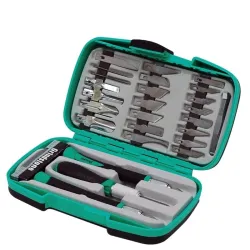 Brocas & taladrosPD-395A cuchillos multifunción para tallado de madera - corte de alambre de soldadura - conjunto