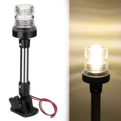 LED12-24V - plegado hacia abajo - luz de navegación LED para barco & yate - 25cm