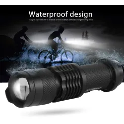 Luces7W 2000L - 3 mode - Q5 LED - lámpara de luz de bicicleta - impermeable