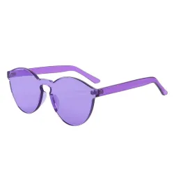 Transparent - plastic sunglasses - unisexSunglasses