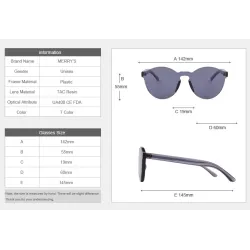 Transparent - plastic sunglasses - unisexSunglasses