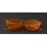 Transparent - plastic sunglasses - unisexSunglasses
