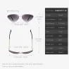 Cat eye - rimless sunglasses - UV400Sunglasses
