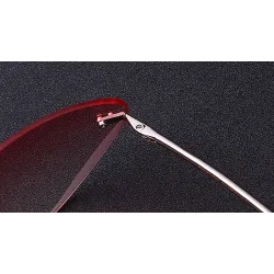 Cat eye - rimless sunglasses - UV400Sunglasses