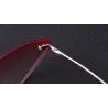 Cat eye - rimless sunglasses - UV400Sunglasses