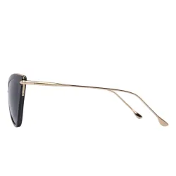 Retro cat eye - alloy frame - oval sunglasses - UV400Sunglasses