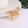 Crystal horse - keychainKeyrings