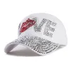 Crystal Love & lips - baseball cap - unisexHats & Caps