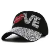 Sombreros / gorrasCrystal Love " labios - gorra de béisbol - unisex