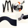 Clip-on Suspenders - Elastic Y-Shape Adjustable Braces - UnisexKids