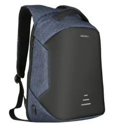 MochilasMochila antirrobo con carga USB - impermeable - bolsa portátil de 15.6 pulgadas