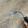 Windproof cigarette lighter with flexible pipeLighters