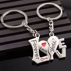 llaveroPara siempre te amo - llavero 2pcs