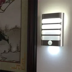 Led wall light with PIR motion sensorWall lights
