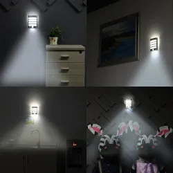 ApliquesLuz de pared LED con sensor de movimiento PIR