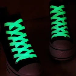 Glowing in the dark shoelacesShoes