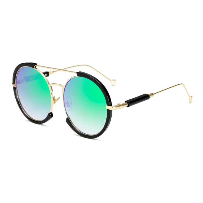 Oval vintage steampunk sunglassesSunglasses