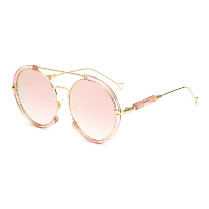 Oval vintage steampunk sunglassesSunglasses