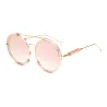 Oval vintage steampunk sunglassesSunglasses