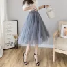VestidosModa midi falda plegada