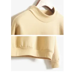 Warm velvet sweatshirt with long sleeveHoodies & Jumpers