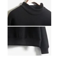 Warm velvet sweatshirt with long sleeveHoodies & Jumpers