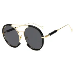Oval vintage steampunk sunglassesSunglasses