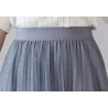 VestidosModa midi falda plegada