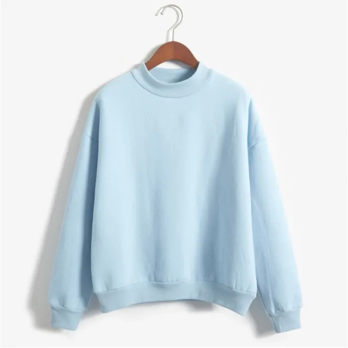Hoodies & JerséisSudadera de terciopelo cálido con manga larga