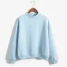 Hoodies & JerséisSudadera de terciopelo cálido con manga larga