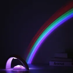 Luces & IluminaciónProyector de arco iris de colores LED - luz de noche