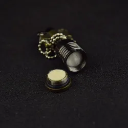 Retro mini metal lighter with keychain - refillableLighters