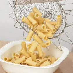 CocinaCargador plegable - cesta de cocción de malla de acero inoxidable