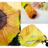 Sunflower design - rain & sun umbrella - foldingOutdoor & Camping