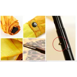 Sunflower design - rain & sun umbrella - foldingOutdoor & Camping