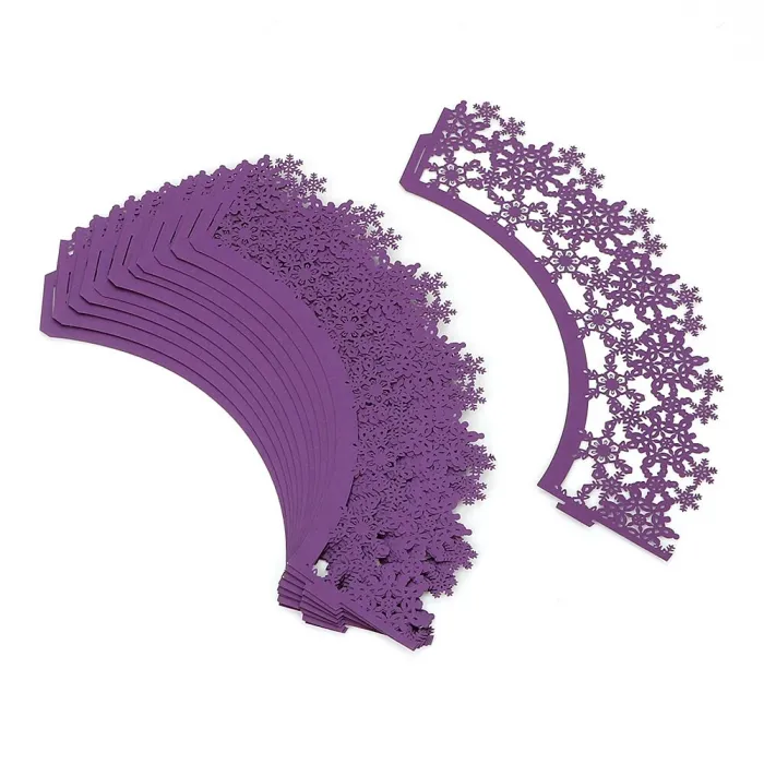 Utensilios para hornearFundas de Navidad para magdalenas & magdalenas - envolturas de papel 12 piezas