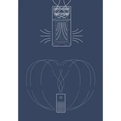 InteriorXIAOMI MIJIA 2S purificador de aire - esterilizador - aplicación inteligente WiFi